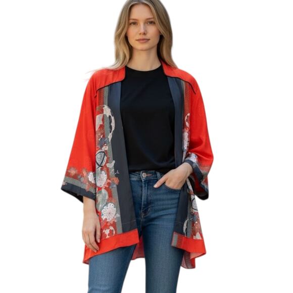 Citron Sweaters - CITRON branded kimono-style  jacket Japanese design Size XL